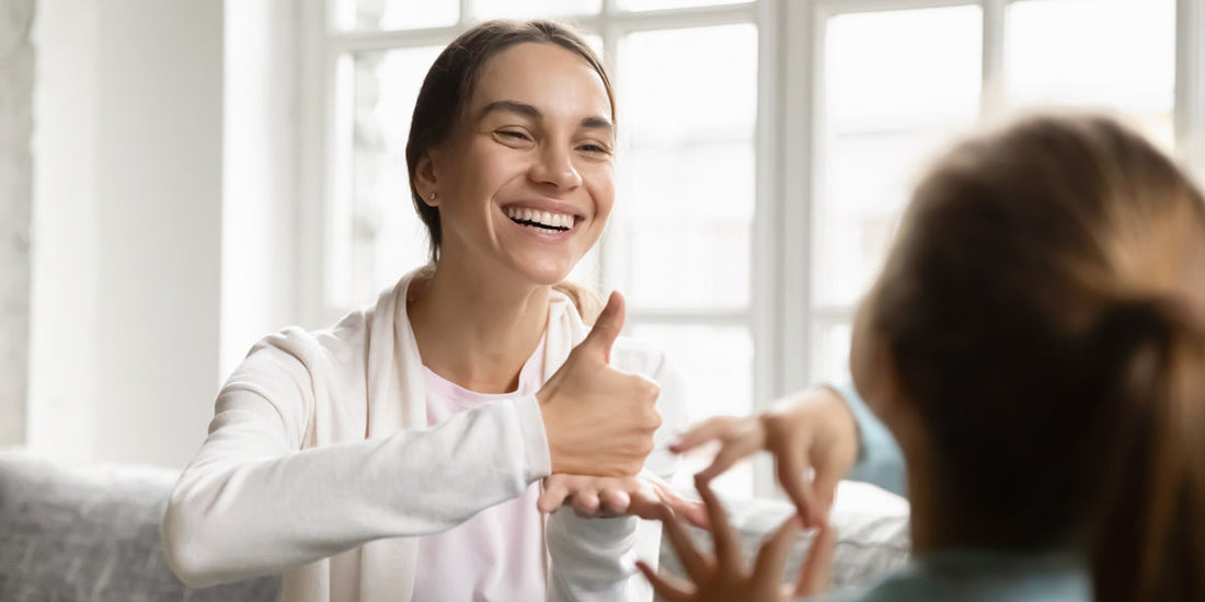 Language acquisition through sign language