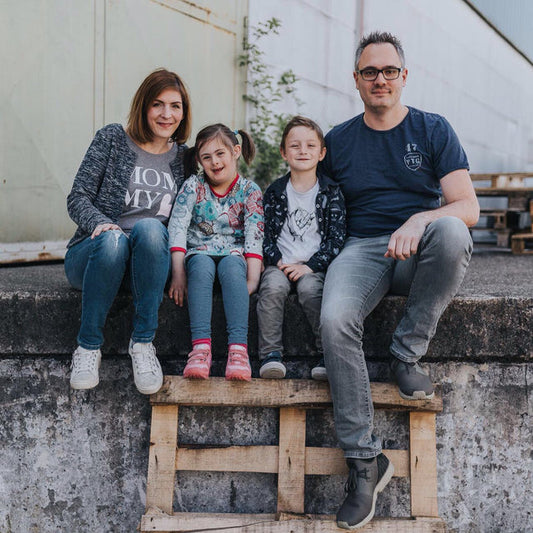 Family series: Mom, Dad, Child, and Child with a little extra