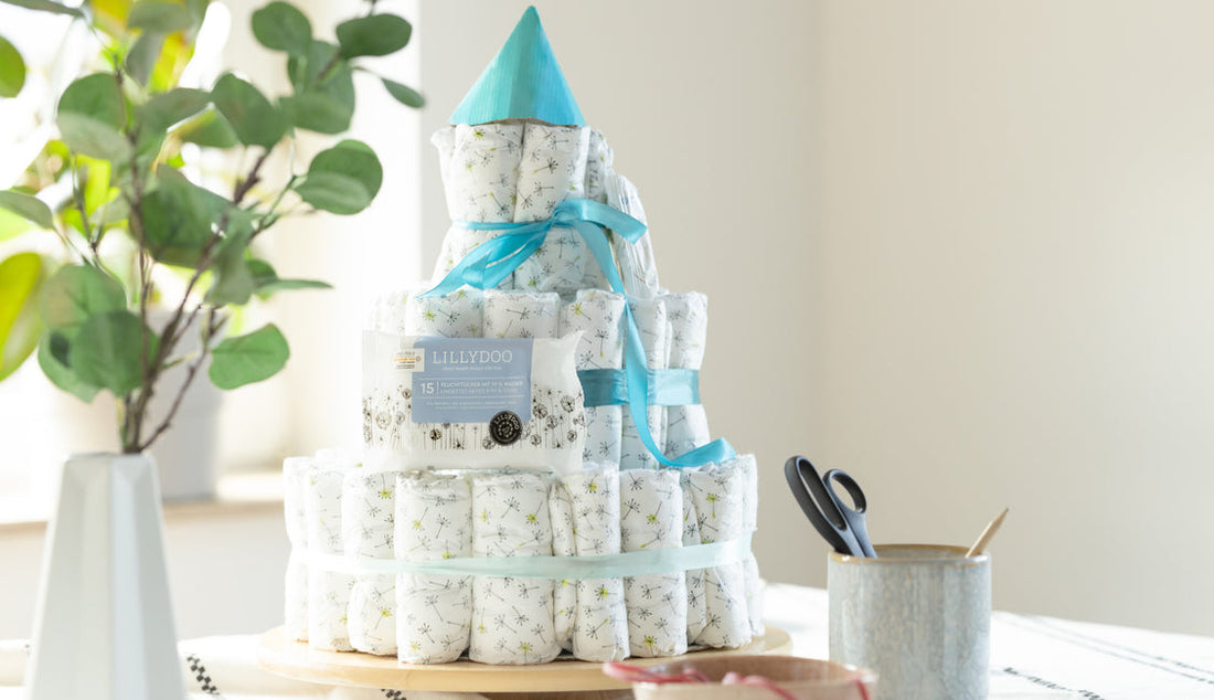 DIY Diaper Cake