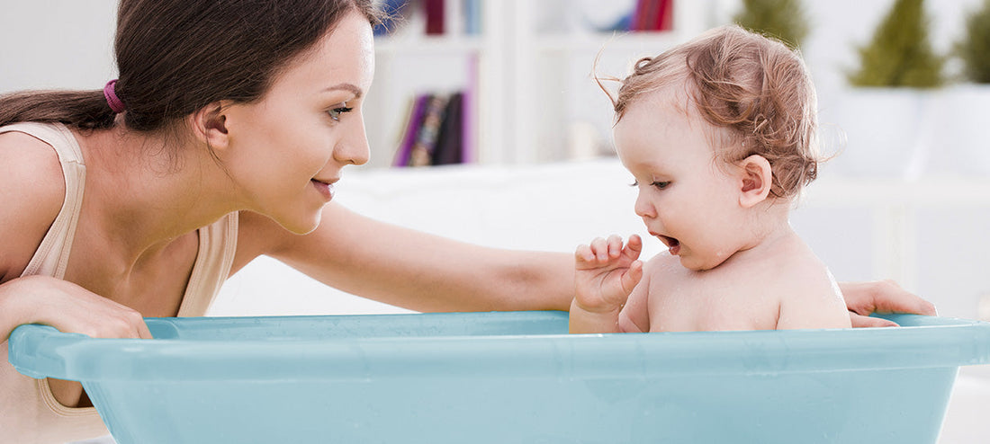 Baby bathing – When, how often, where, and how?