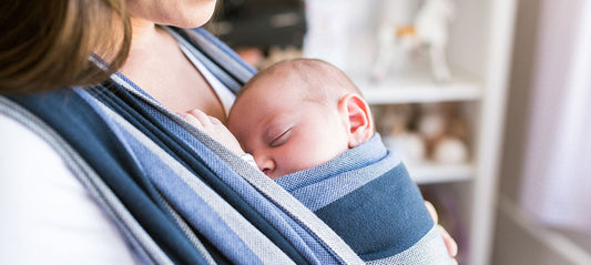 Properly tying a baby wrap