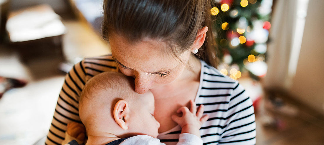 The first Christmas with baby