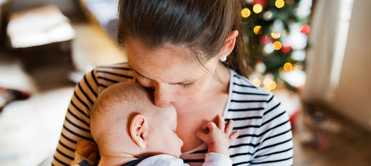 The first Christmas with baby
