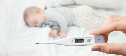 child with a fever
