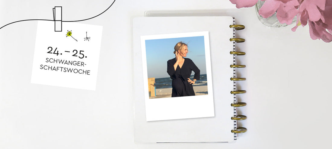 Sissi with baby bump – 24th to 25th week of pregnancy