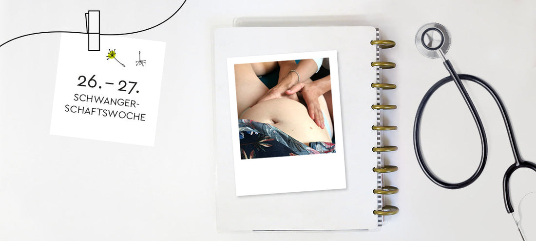 Sissi with baby bump – 26th to 27th week of pregnancy