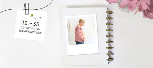 Sissi with baby bump – 32nd to 33rd week of pregnancy