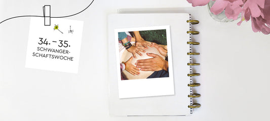 Sissi with baby bump – 34th to 35th week of pregnancy