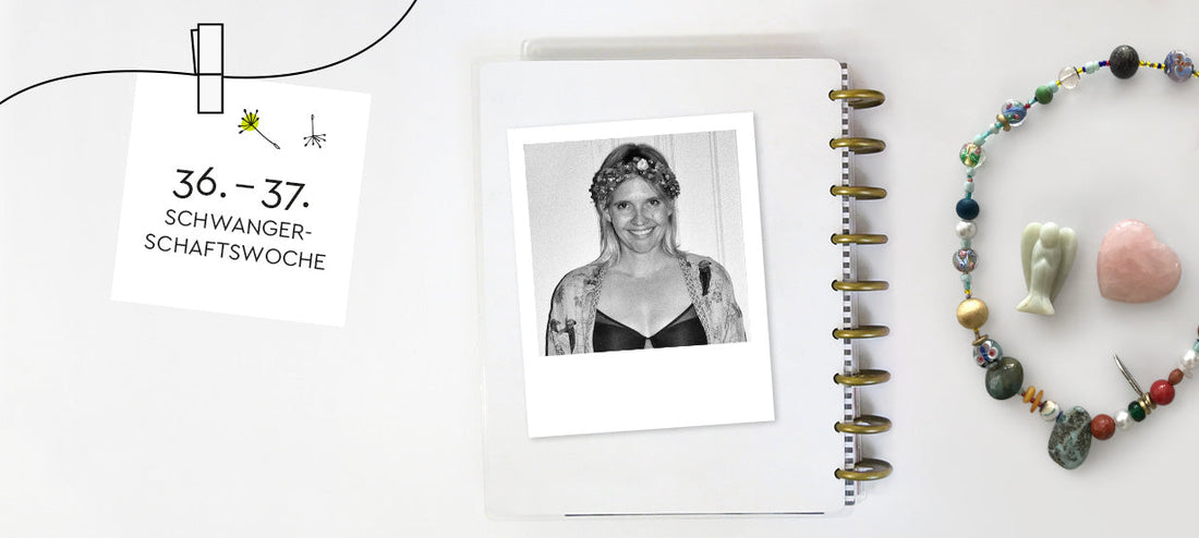 Sissi with baby bump – 36th to 37th week of pregnancy