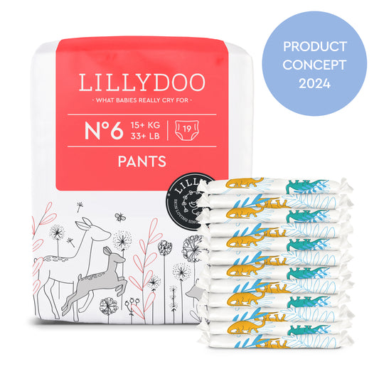 Offre : Couches-culottes LILLYDOO taille 6 - Fossil Finder