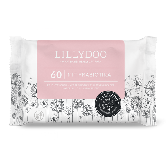 Feuchttücher mit Präbiotika